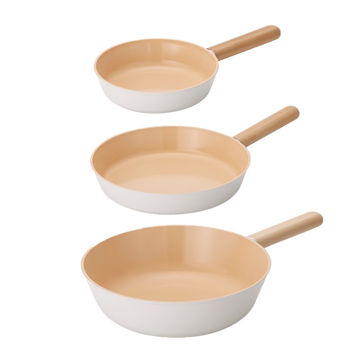 네오플램 브리즈 세라믹 프라이팬 3종 세트 (20팬,28팬,28궁중팬), 단품, 1개