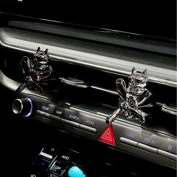 11 샵비바체 차량용 송풍구 프로펠러 방향제, 2개, .