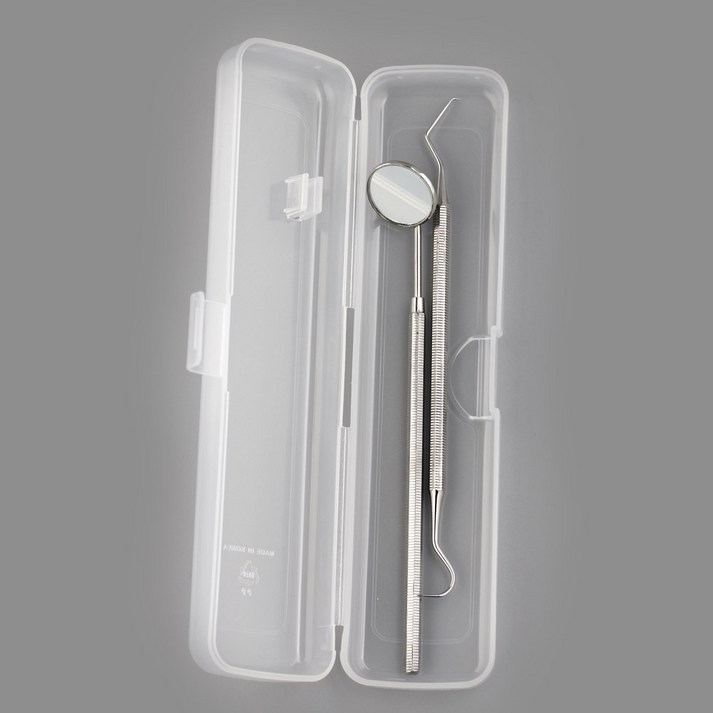 의료용 셀프 치석제거기+치경 A세트 치석제거 스케일링 치아관리, 1개