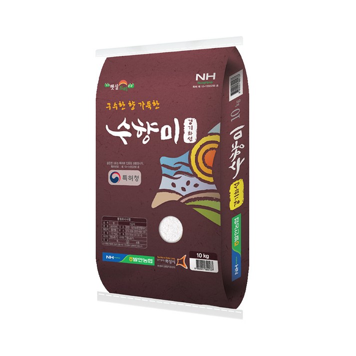 24년 햅쌀 발안 농협 수향미 최근도정 단일품종