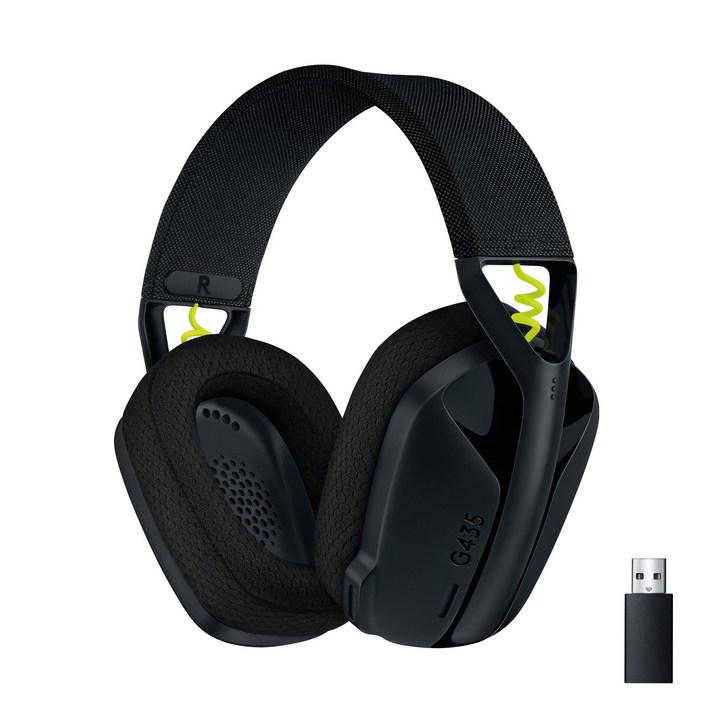 병행수입 국내재고보유 당일출고예정 로지텍 G435 LIGHTSPEED Bluetooth 무선 게이밍 헤드셋 USB수신기포함