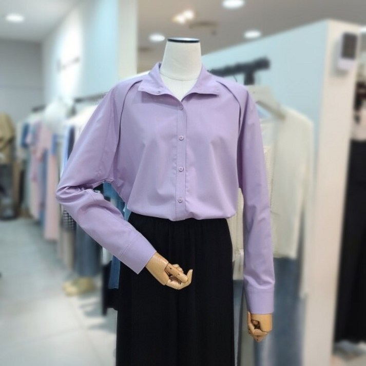 잇미샤 잇미샤  하이넥 블라우스ITO8YBL820DG