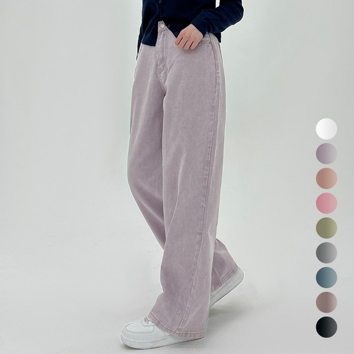 코모도 여성 와이드 면바지 9컬러 ( 2단기장 )