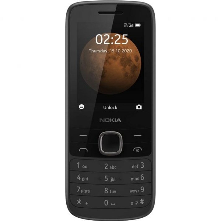 노키아 225 GSM 휴대전화 핸드폰 4G 검은색 노키아 225 GSM 휴대전화 핸드폰 4G 검은색