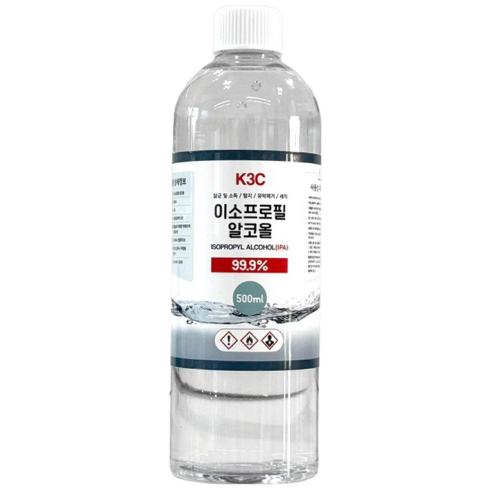 이소프로필 알콜 IPA 탈지 소독제 유막제거 알코올 고순도 99.9 청소 세정제 기름때 제거
