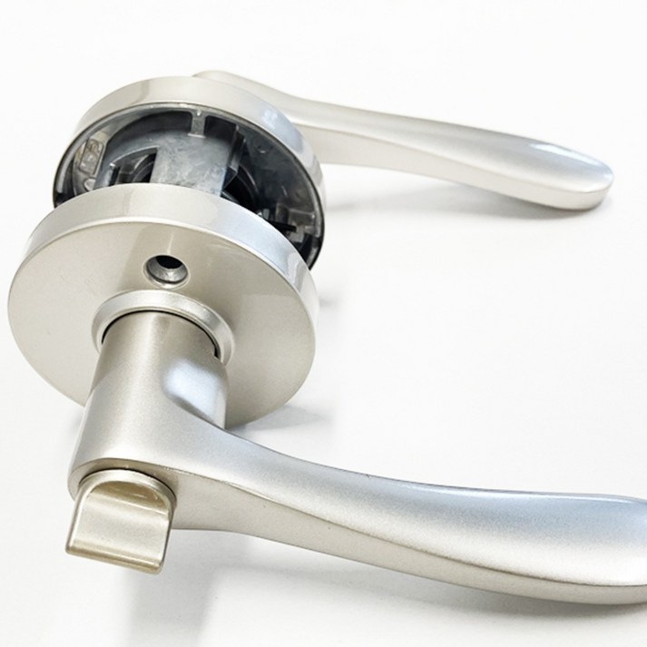 방문손잡이 튜블러 열쇠형 도어록 A56016GRS 현대정밀, 1개