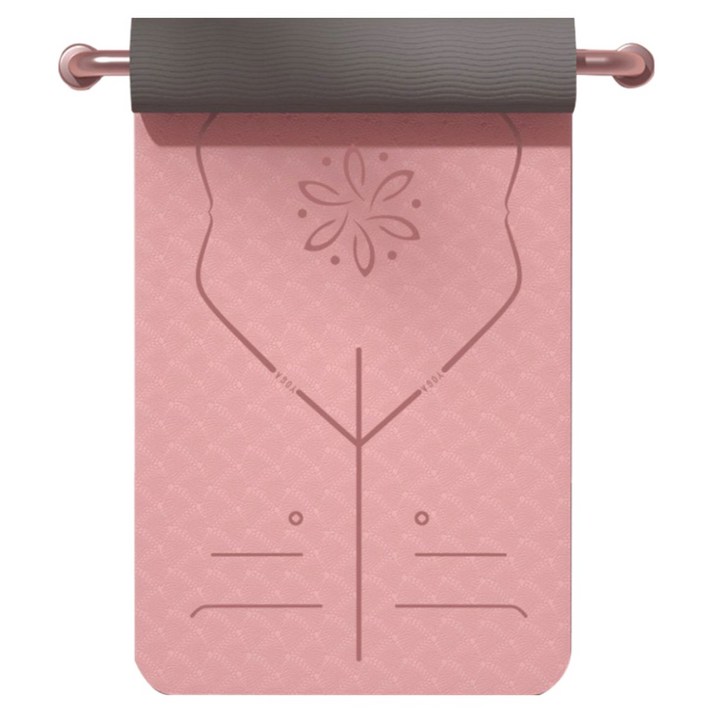 Tooliva 두꺼운 TPE 요가매트 미끄럼방지 홈트 냄새없는 운동 매트