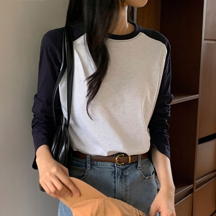 AFINAR 여성용 라글란 긴팔 티셔츠 AFINAR 여성용 라글란 긴팔 티셔츠