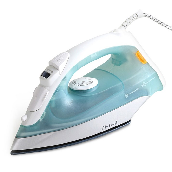 신일 온도조절 자가세척 세라믹열판 유선 스팀 다리미, SEI-Y11EW, 민트