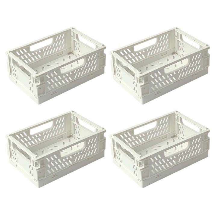 라라공방 인테리어 접이식 책상 미니 수납바구니