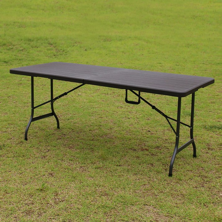 아르망 브로몰딩 접이식 야외테이블 1800, 브라운