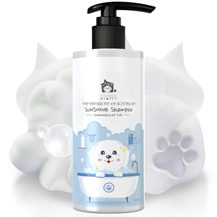 시슨드시 마이펫 반려동물 가려븐 댕댕이들을 위한 순한 올그린 햇살 샴푸, 300ml, 1개 시슨드시 마이펫 반려동물 가려븐 댕댕이들을 위한 순한 올그린 햇살 샴푸, 300ml, 1개