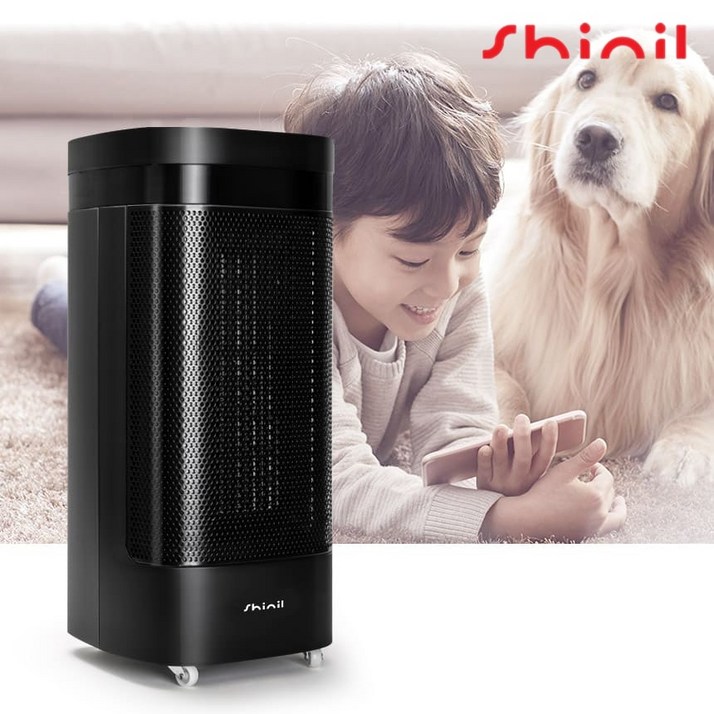 신일 원룸 온풍기 화장실 열풍기 욕실 건조 매장용 전기온풍기 ptc히터