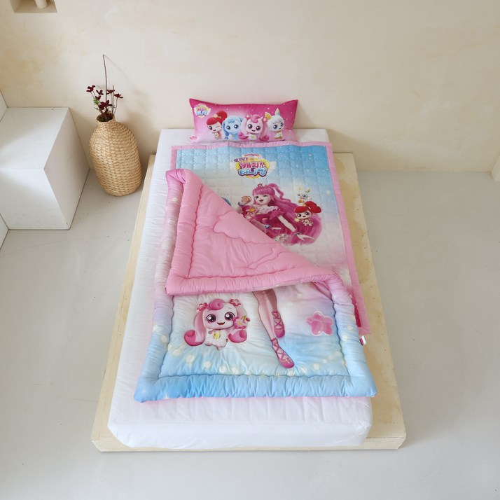 코알라컴퍼니 알쏭달쏭 캐치티니핑 아동 차렵이불세트 이불패드베개솜포함