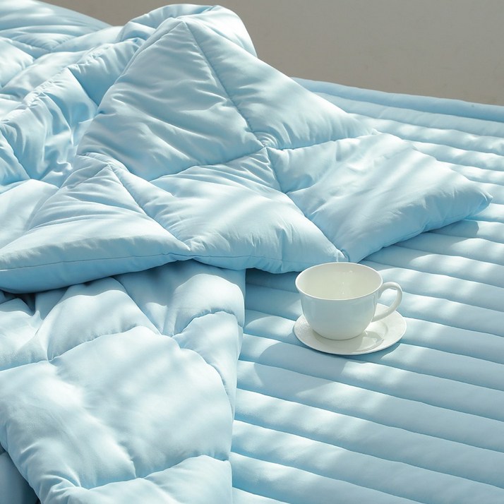 소리없는 알러지케어 차렵 이불+패드+베개 겨울 사계절 이불 침구 세트