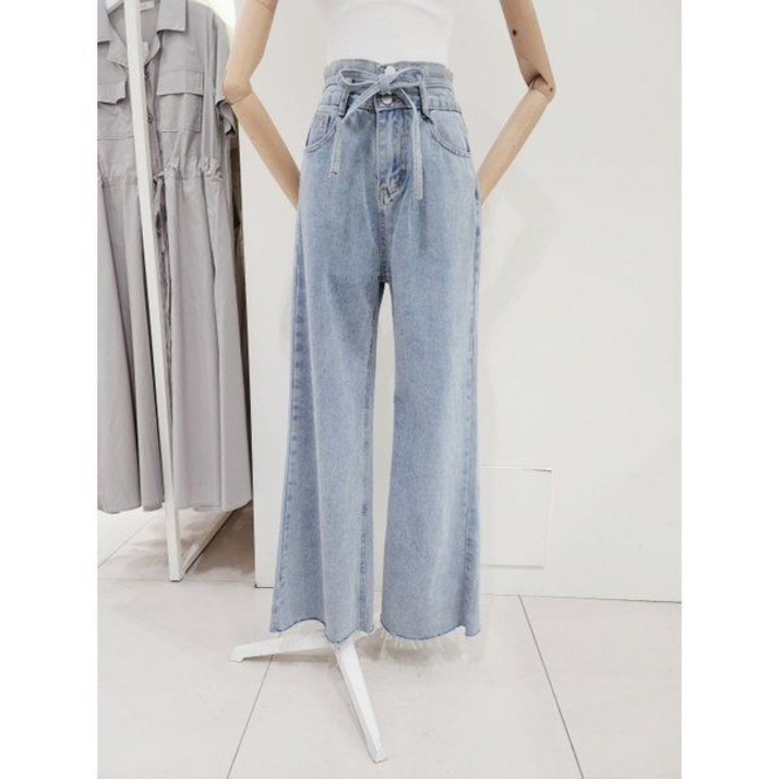 단독특가이프네 와이드 컷팅 데님 팬츠(DO5WPT10) 595616