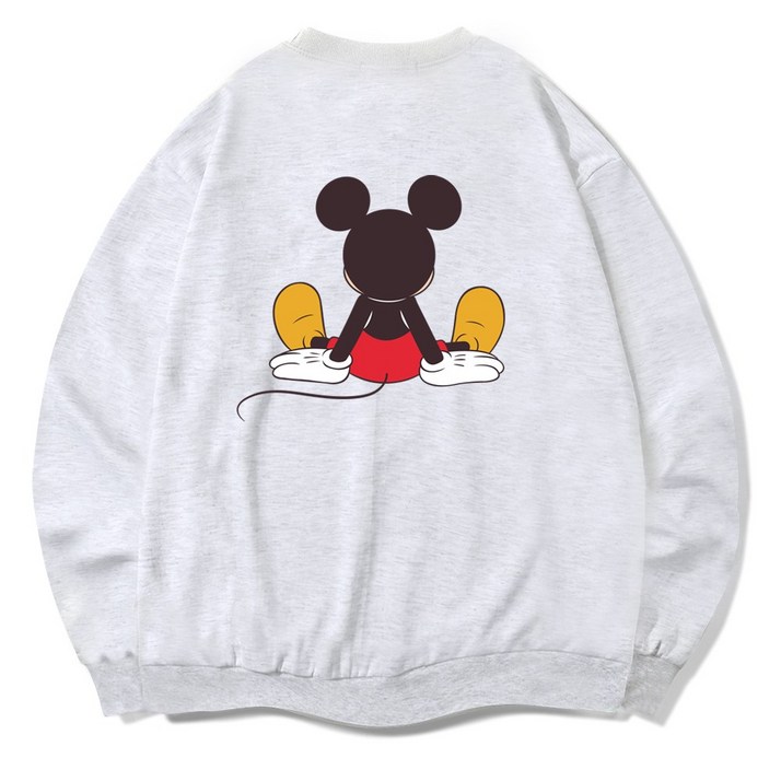 일루소 남녀공용 디즈니 스마일링미키 맨투맨