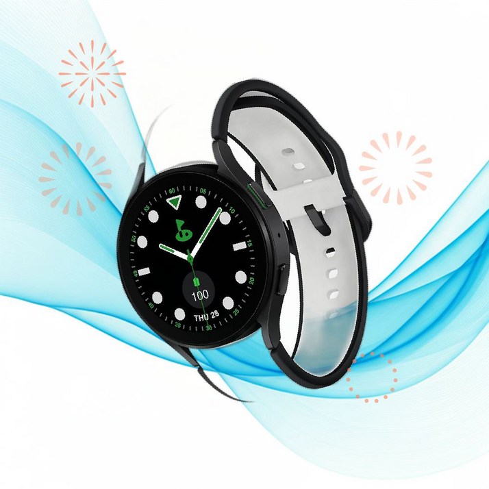 SAMSUNG 삼성 남성 남자 시계 갤럭시 워치 5 골프 에디션 44mm  건강, 피트니스 트래커 M4