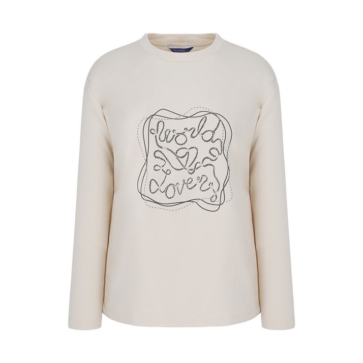 올리비아하슬러 올리비아 하슬러  에센셜 데일리 티셔츠_OHCWTS101