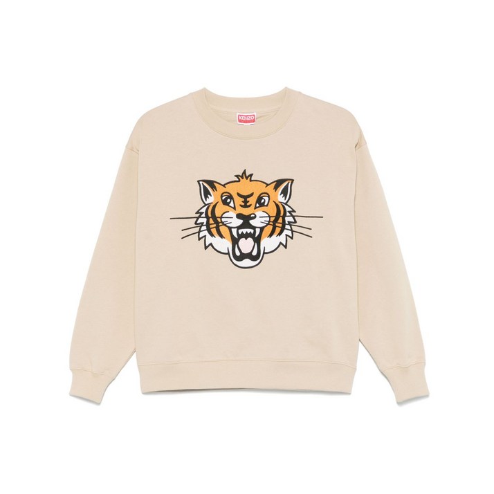 겐조 해피 타이거 자수 스웨트셔츠