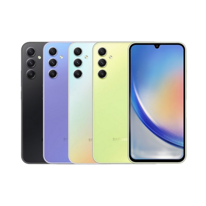 SM-A346 갤럭시A34 128GB 미사용 공기계 새제품 알뜰폰 통신3사 모두이용가능