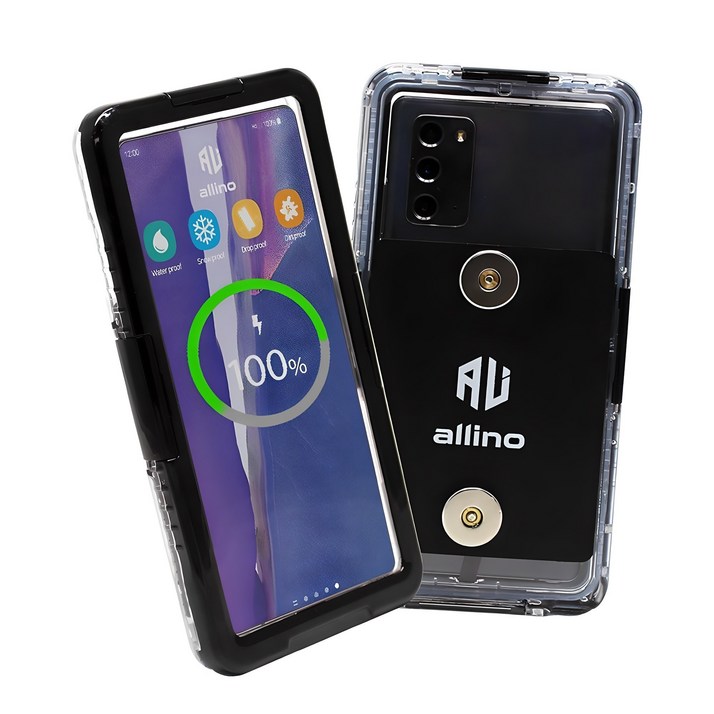 오토바이 배달대행 방수케이스 자석케이스 충전 C타입