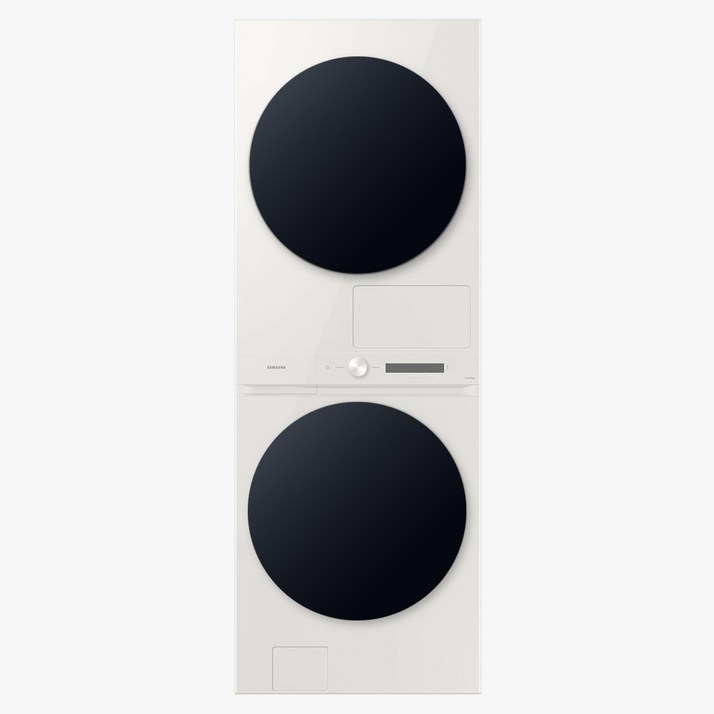 삼성 Bespoke 그랑데 Ai 원바디 WF2522HDEEA 세탁기 25kg+건조기 22kg 그레이지