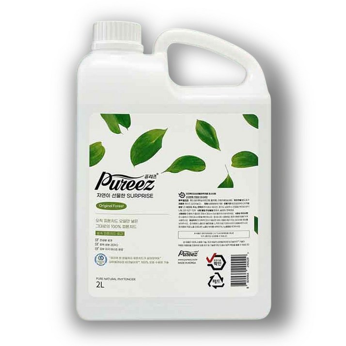 편백수가 아니라 피톤치드, 퓨리즈 오리지널 2리터 리필, 1개, 2L