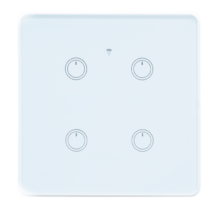 스마트빌 스마트 wifi iot 원격 제어 4구 화이트 스위치 4A880W 스마트빌 스마트 wifi iot 원격 제어 4구 화이트 스위치 4A880W