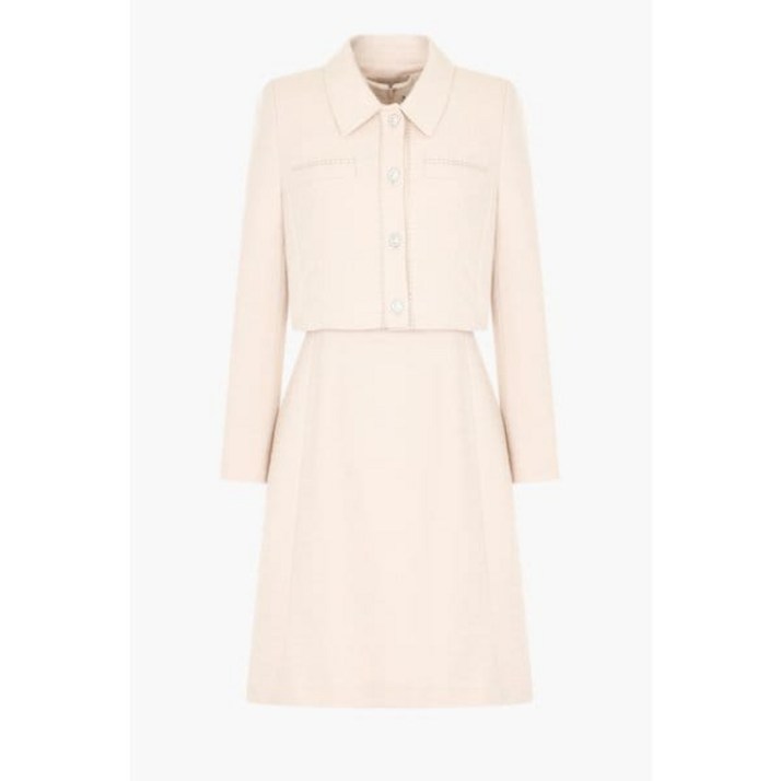 [백화점판] 케네스레이디 인기 코일릿 자켓 원피스 세트 (EWO3200) 하객룩 데이트룩