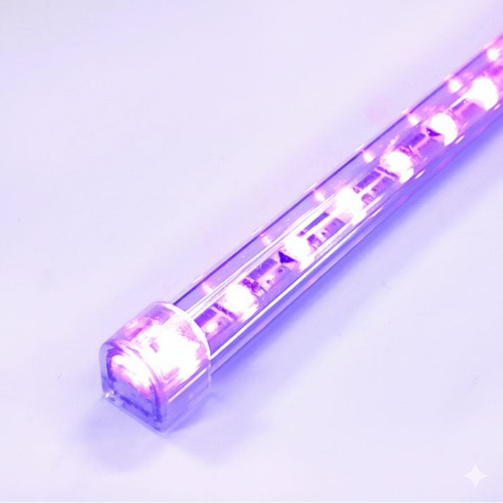 USB 5V UV램프 5V UVa 405nm 투명 살균램프 50CM