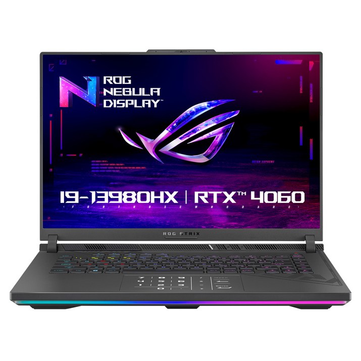 에이수스 2024 ROG 스트릭스 G16 코어i9 인텔 13세대 지포스 RTX 4060, Eclipse Gray, 1TB, 16GB, Free DOS, G614JVN4117