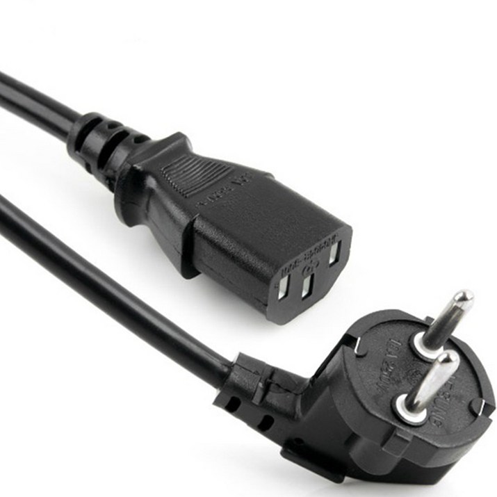애니포트 국산 컴퓨터 파워코드 10A 0.75SQ 파워케이블, 2개입, 1.5m 애니포트 국산 컴퓨터 파워코드 10A 0.75SQ 파워케이블, 2개입, 1.5m
