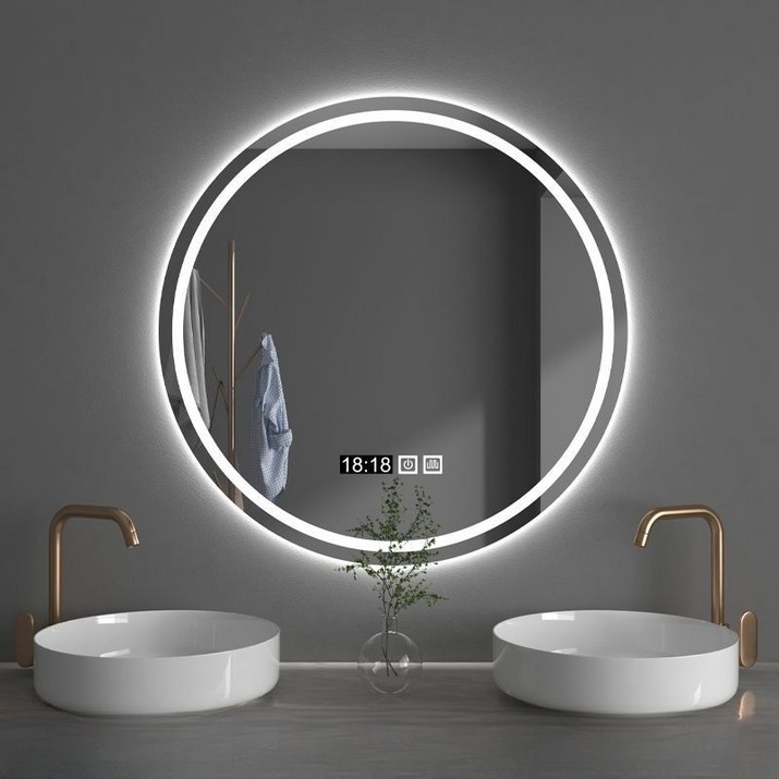 Montheria 화장실거울 스마트 LED 삼색등 욕실거울 A598156