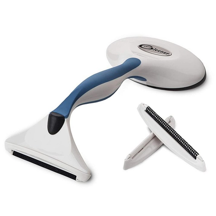 Gleener Ultimate 보풀 제거기 천 브러시 의류 가구용 조절 가능한 네이비 Gleener Ultimate 보풀 제거기 천 브러시 의류 가구용 조절 가능한 네이비