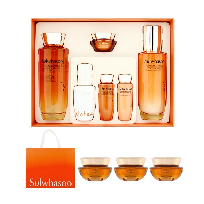 설화수 자음생 2종 기획세트 쇼핑백자음생크림 클래식 10ml x 3개, 1개 설화수 자음생 2종 기획세트 쇼핑백자음생크림 클래식 10ml x 3개, 1개