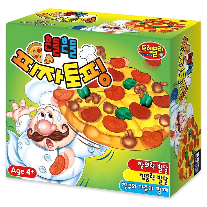 애들랜드 흔들흔들 피자토핑 보드게임 애들랜드 흔들흔들 피자토핑 보드게임