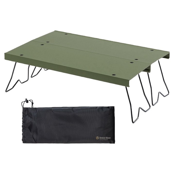 브리즈문 알로이 초경량 폴딩 보조 백패킹 미니 캠핑 테이블