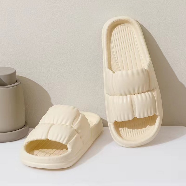 도림 여성용 엠보싱 EVA 발편한 실내 쿠션 슬리퍼
