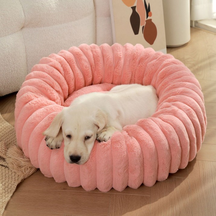 딩동펫 반려동물 폼폼이 밍크 방석 쿠션