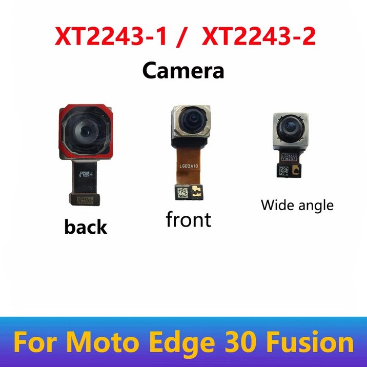 신상 모토로라 엣지 30 퓨전 XT2243-1 폰 플렉스 케이블 카메라 교체용 정품 전면 후면 메인
