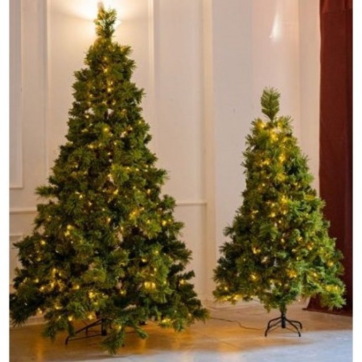 [한정특가] 크리스마스트리 나무 장식 오트트리 우산형 가정용 1.2m-1.8m 대형 성탄나무