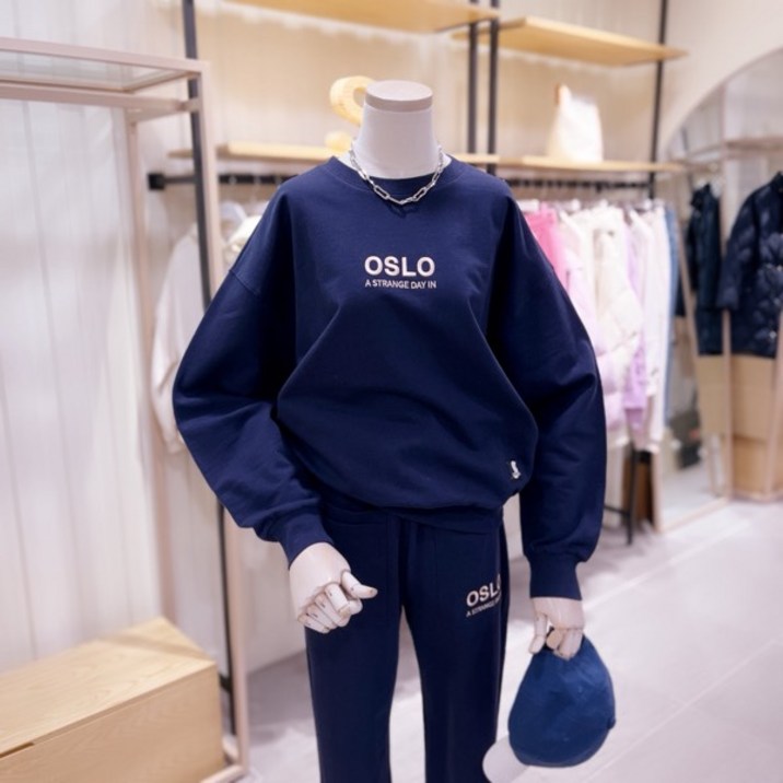SI1TSFW754OSLO로고 맨투맨 SI1TSFW754OSLO로고 맨투맨