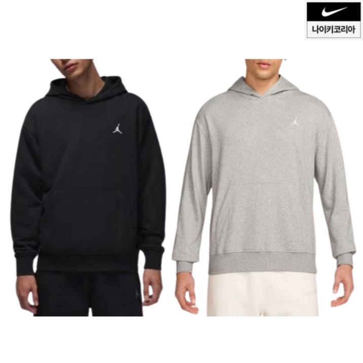 국내A/S가능 나이키 조던 플리스 풀오버 후디 남성용 사계절 탄탄한 후드티 상의