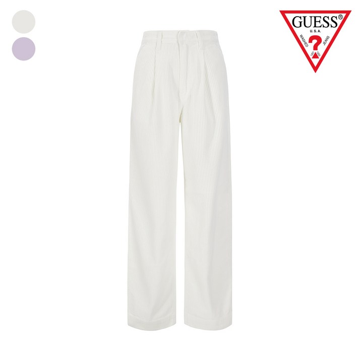 게스 와이드 코듀로이 YM5W0185