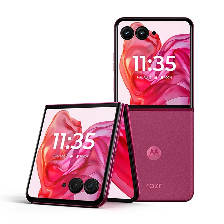 글로벌 Rom Motorola Moto Razr 50 Ultra 5G 접이식 전화 플립 6.9인치 pOLED Snapdragon 8s Gen3 Android