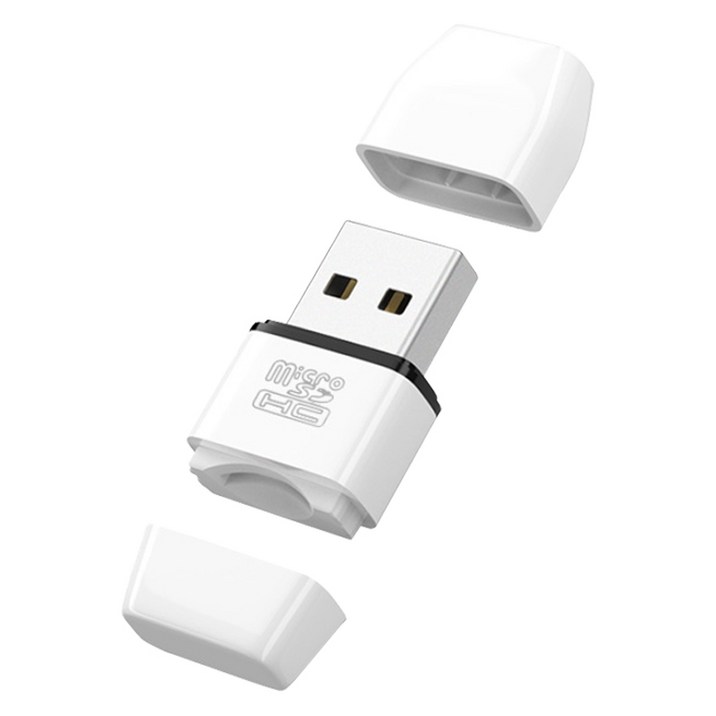 체리스팟 CS-TR1 USB 2.0 카드 리더기 SD TF 메모리카드 리더 미니 어댑터