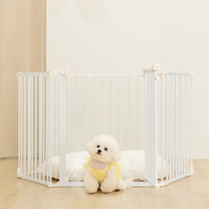 펫초이스 접이식 ㄱ자 강아지 울타리 펜스 애견 철장 개울타리 휀스