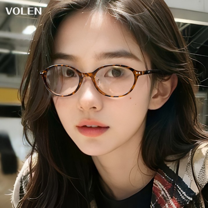 볼렌 블루라이트 차단 여성 뿔테 안경