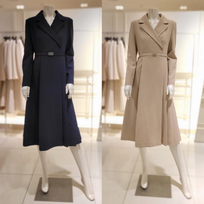 [린LYNN] (L413) 여성 셰일로 사이드 플리츠 원피스 LGOPPA9800